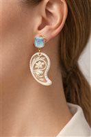 Pendientes Cianfrone Gioielli Mujer in Plata Conchiglia OCASHM01A - OCASHM01A